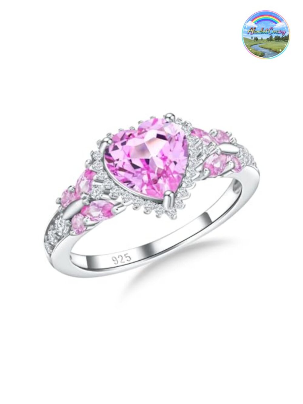 Sterling Silver Butterfly Birthstone Ring Size 6-10